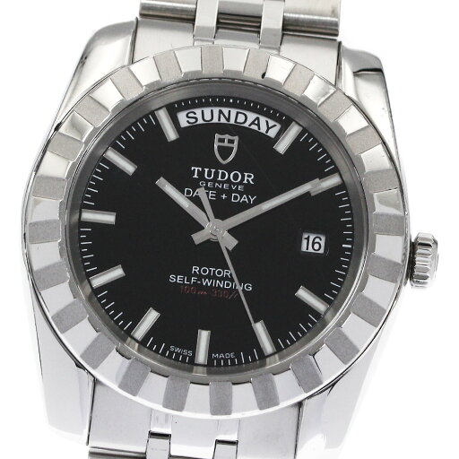 チュードル TUDOR 23010 クラシック デイトデイ デイデイト 自動巻き メンズ _863607【中古】 チュードル TUDOR 23010 クラシック デイトデイ デイデイト 自動巻き メンズ _863607【中古】