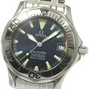 オメガ OMEGA 2554.80 シーマスター300 ジャックマイヨール デイト 自動巻き ボーイズ _860493【中古】
