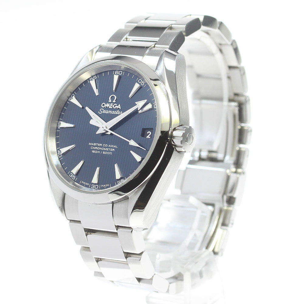 オメガ OMEGA 231.10.39.21.03.002 シーマスター アクアテラ 150M マスターコーアクシャル 自動巻き メンズ 良品 保証書付き_864483【中古】