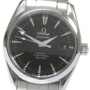 オメガ OMEGA 2504.50 シーマスター アクアテラ デイト 自動巻き ボーイズ 保証書付き_863303【中古】