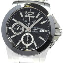 訳あり ロンジン LONGINES L3.661.4 コンクエスト クロノグラフ 自動巻き メンズ _863510【中古】