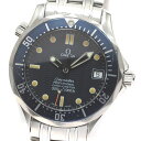 オメガ OMEGA 2551.80 シーマスター 300 デイト 自動巻き ボーイズ _870311【中古】