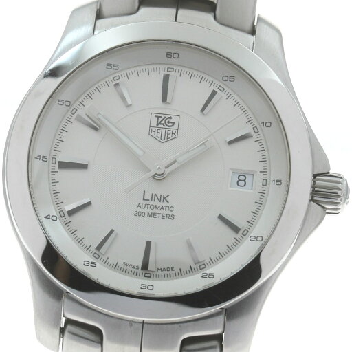 タグホイヤー TAG HEUER WJF2111 リンク デイト 自動巻き メンズ _870473【ev15】【中古】 タグホイヤー TAG HEUER WJF2111 リンク デイト 自動巻き メンズ _870473【ev15】【中古】