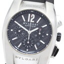 ベルト訳あり ブルガリ BVLGARI EG35SCH エルゴン クロノグラフ 自動巻き ボーイズ _866644【中古】