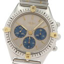 ブライトリング BREITLING 80520-D カリスト クロノグラフ 手巻き ボーイズ 良品 箱・保証書付き_866842【中古】