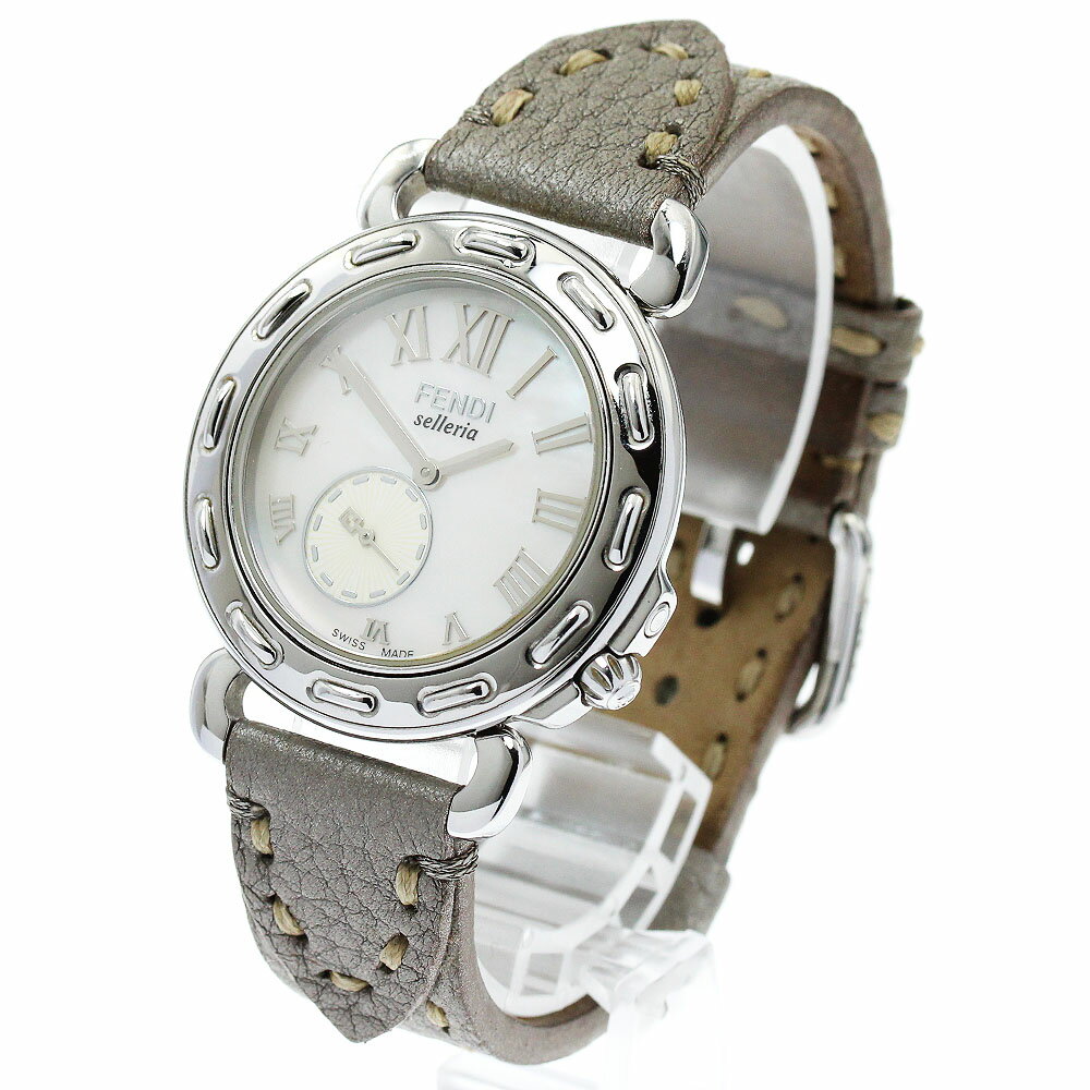 フェンディ FENDI 8100M セレリア スモールセコンド クォーツ メンズ _872738【中古】