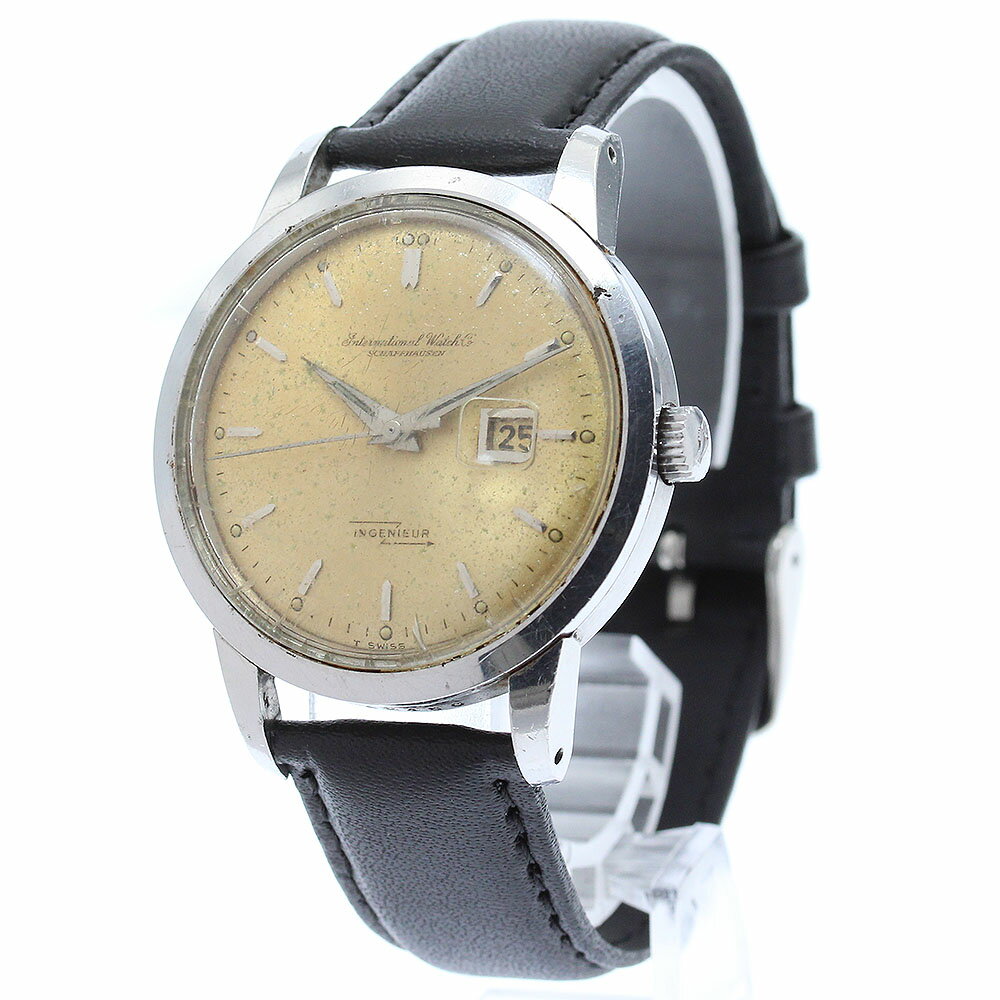 IWC IWC SCHAFFHAUSEN インヂュニア デイト Cal.8531 自動巻き メンズ _864290【中古】