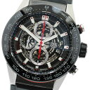 タグホイヤー TAG HEUER CAR2A1Z-0 カレラ キャリバーホイヤー01 クロノグラフ デイト 自動巻き メンズ 箱・保証書付き_874331【中古】(2)