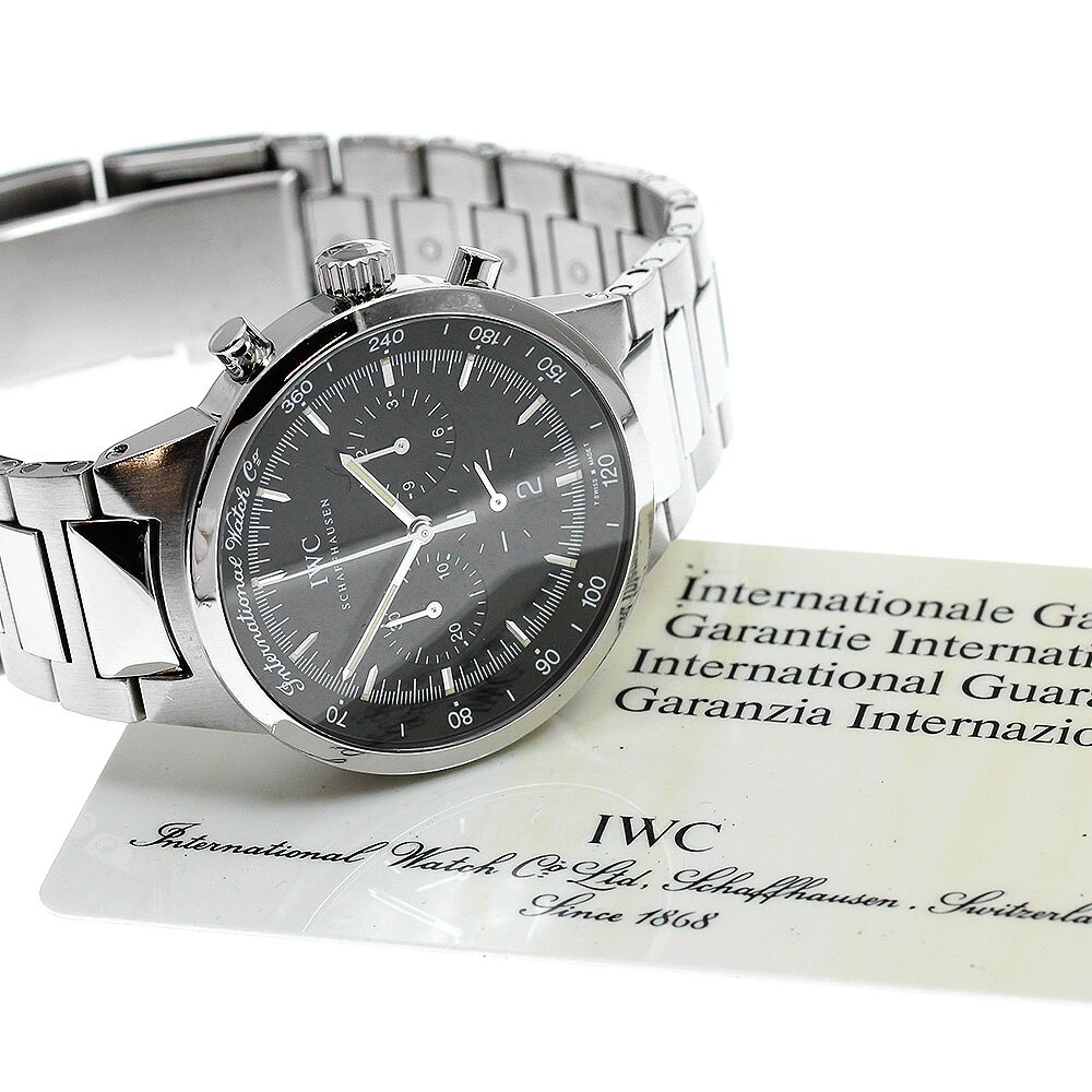 IWC IWC SCHAFFHAUSEN IW372702 GST クロノグラフ クォーツ メンズ 良品 保証書付き_867830【ev15】【中古】