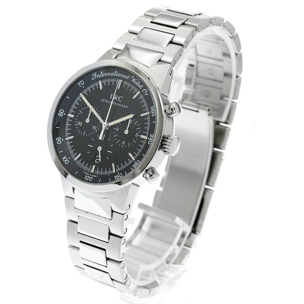 IWC IWC SCHAFFHAUSEN IW372702 GST クロノグラフ クォーツ メンズ 良品 保証書付き_867830【ev15】【中古】