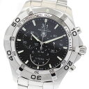 タグホイヤー TAG HEUER CAF101E.BA0821 アクアレーサー グランドデイト クロノグラフ クォーツ メンズ 良品 保証書付き_872714【中古】(2)