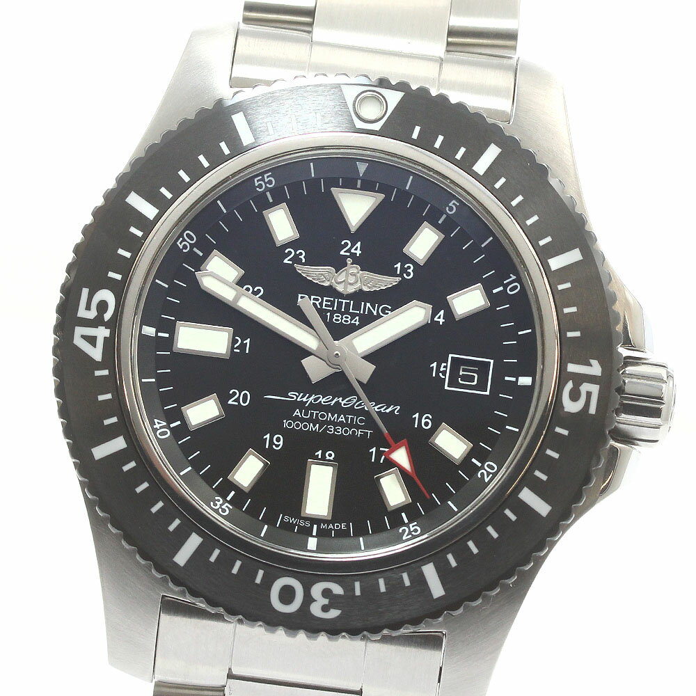 ブライトリング BREITLING Y17393 スーパーオーシャン44 スペシャル デイト 自動巻き メンズ 良品 _868912【中古】