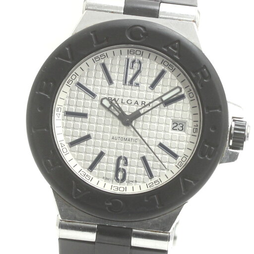ブルガリ BVLGARI DG40SV ディアゴノ デイト 自動巻き メンズ _875351【ev10】【中古】 ブルガリ BVLGARI DG40SV ディアゴノ デイト 自動巻き メンズ _875351【ev10】【中古】