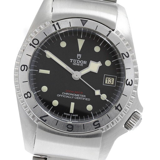 チュードル TUDOR 70150 ブラックベイ デイト 自動巻き メンズ 保証書付き_868981【ev10】【中古】 チュードル TUDOR 70150 ブラックベイ デイト 自動巻き メンズ 保証書付き_868981【ev10】【中古】