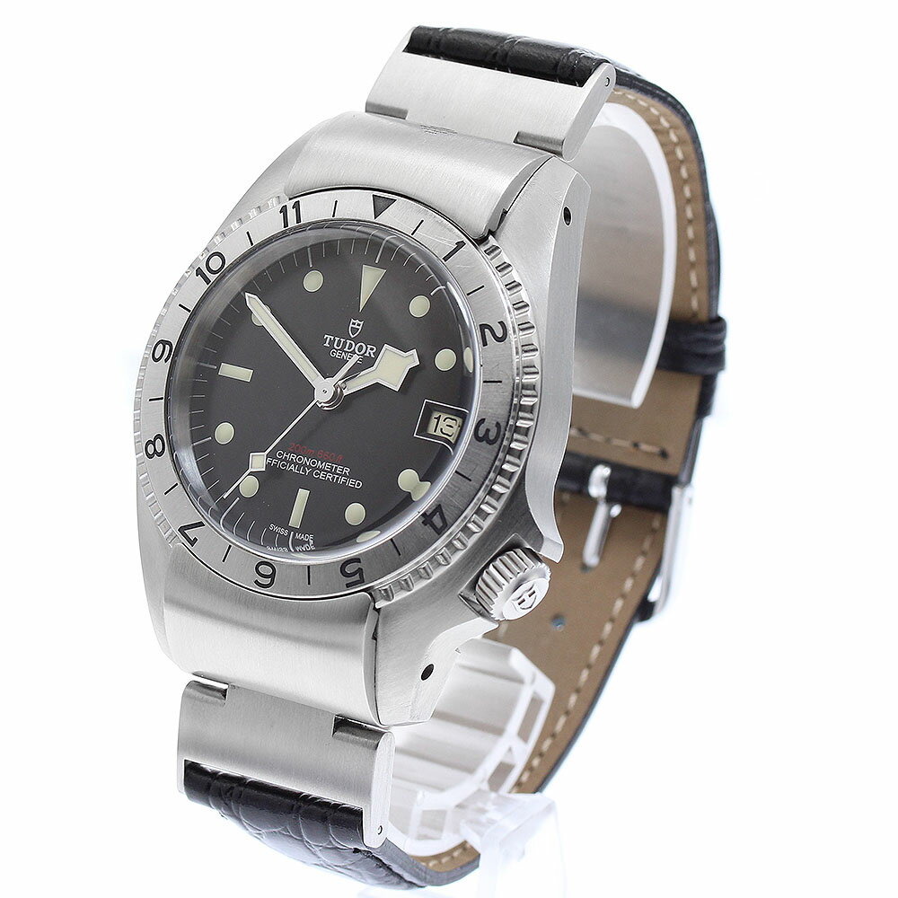 チュードル TUDOR 70150 ブラックベイ デイト 自動巻き メンズ 保証書付き_868981【ev10】【中古】