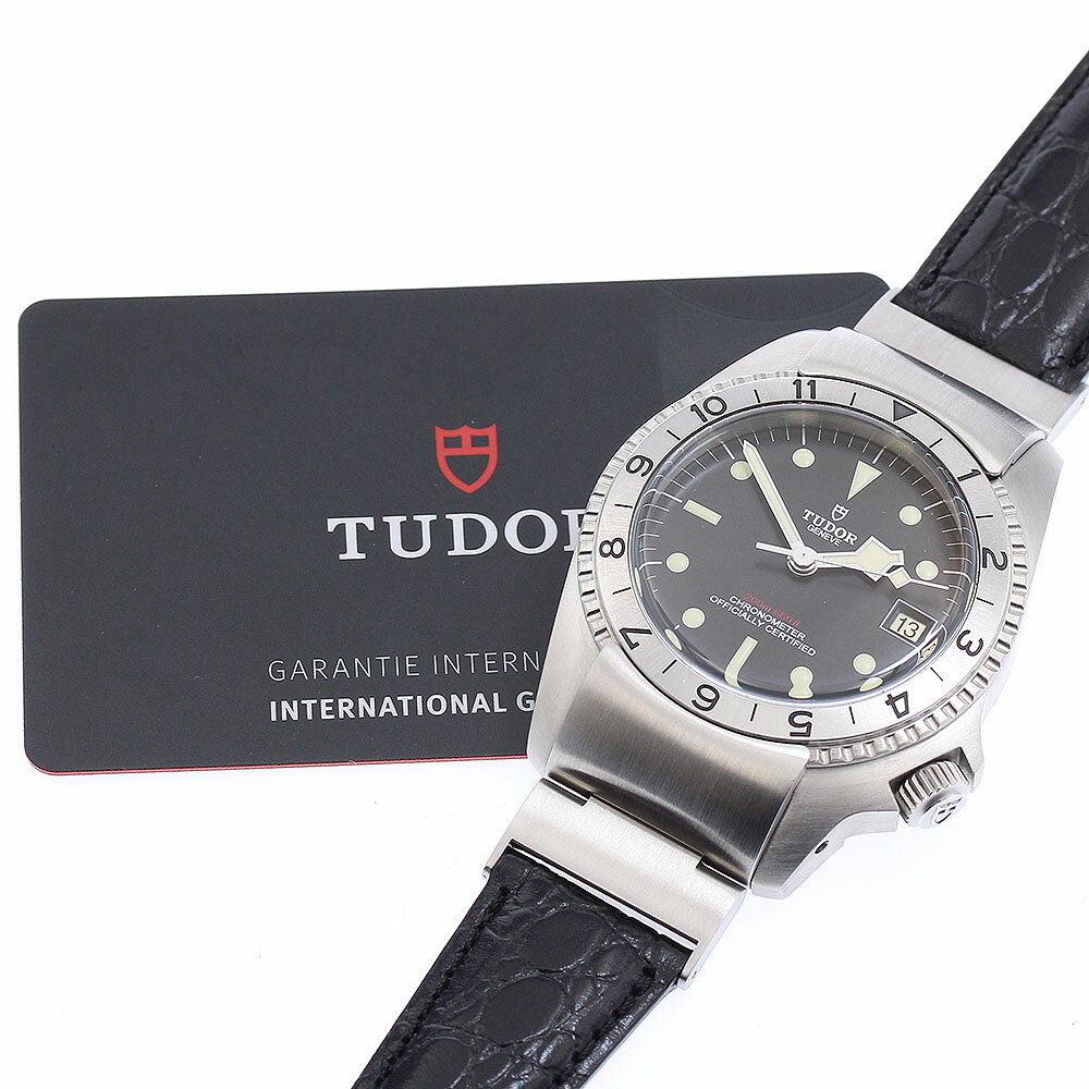 チュードル TUDOR 70150 ブラックベイ デイト 自動巻き メンズ 保証書付き_868981【ev10】【中古】