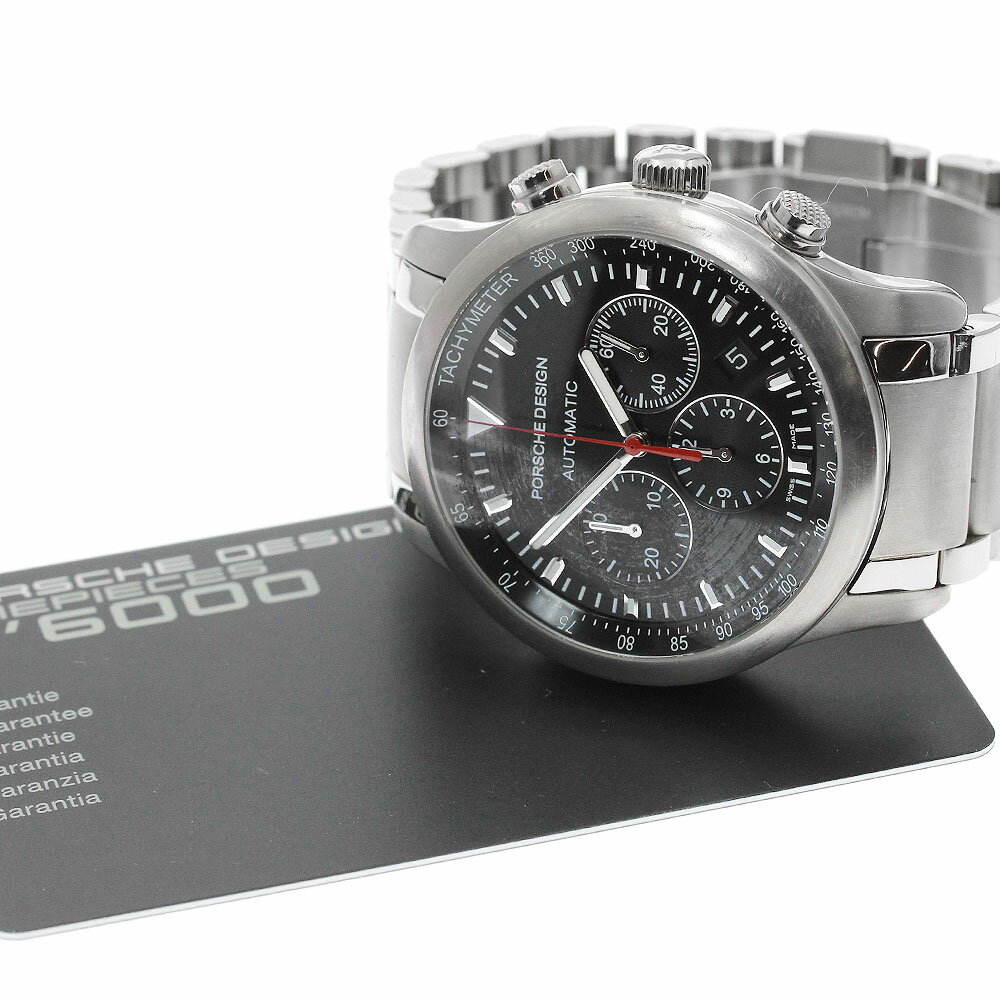 ポルシェデザイン Porsche Design 6612.11/1 クロノグラフ 自動巻き メンズ 保証書付き_872827【中古】