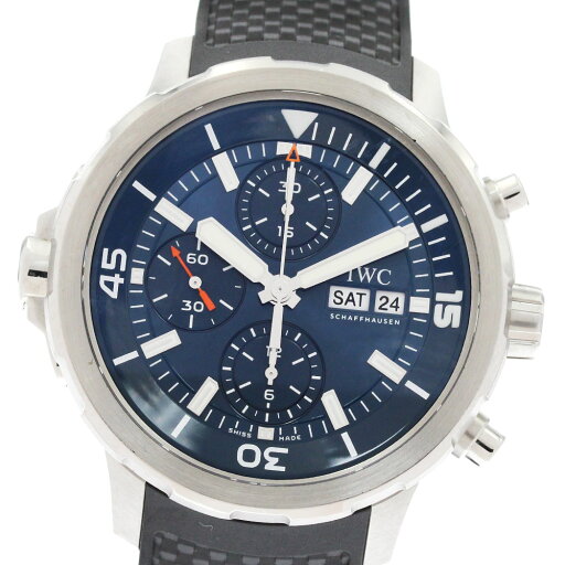 IWC IWC SCHAFFHAUSEN IW376805 アクアタイマー エクスペディション・ジャック=イヴ・クスト クロノグラフ 自動巻き メンズ 良品 _875619【中古】 IWC IWC SCHAFFHAUSEN IW376805 アクアタイマー エクスペディション・ジャック=イヴ・クスト クロノグラフ 自動巻き メンズ 良品 _875619【中古】