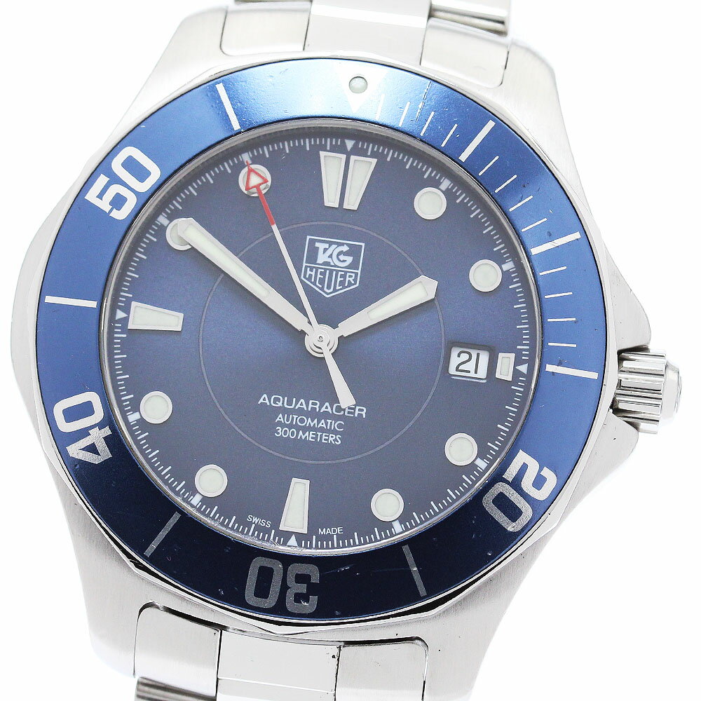 タグホイヤー TAG HEUER WAB2011.BA0803 アクアレーサー デイト 自動巻き メ ...