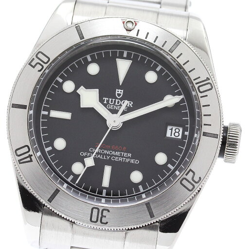 チュードル TUDOR 79730 ブラックベイ スチール デイト 自動巻き メンズ 保証書付き_868939【中古】 チュードル TUDOR 79730 ブラックベイ スチール デイト 自動巻き メンズ 保証書付き_868939【中古】