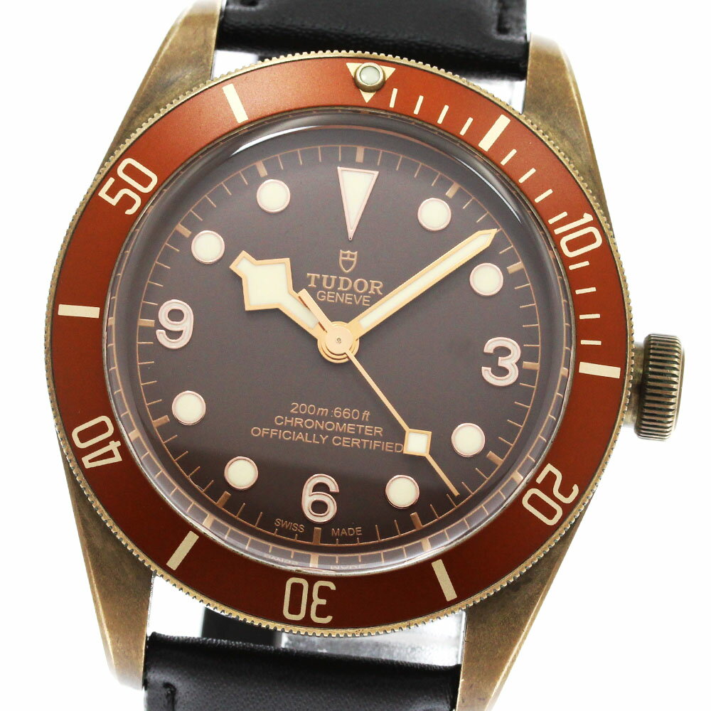 チュードル TUDOR 79250BM ヘリテージ ブラックベイ ブロンズ 自動巻き メンズ 良品 保証書付き_868985【中古】