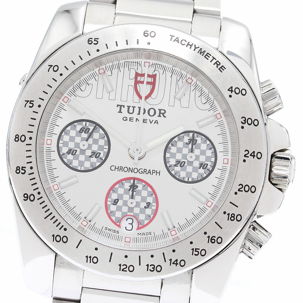 チュードル TUDOR 20300 スポーツライン クロノグラフ 自動巻き メンズ _868924【 ...