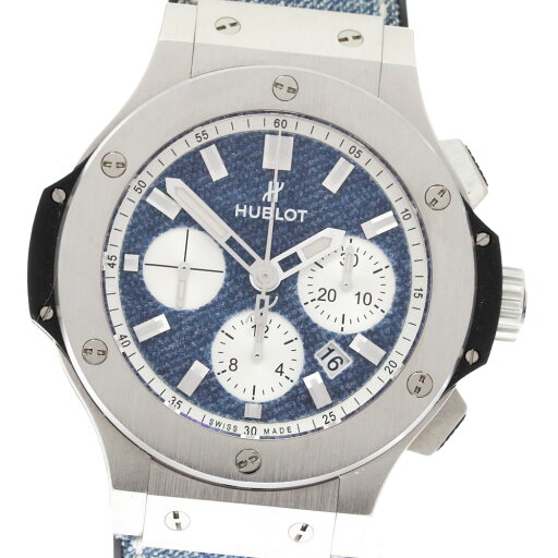ウブロ HUBLOT 301.SX.2710.NR.JEANS ビッグバン ジーンズ 世界250本限定 自動巻き メンズ 保証書付き_876489【中古】 ウブロ HUBLOT 301.SX.2710.NR.JEANS ビッグバン ジーンズ 世界250本限定 自動巻き メンズ 保証書付き_876489【中古】