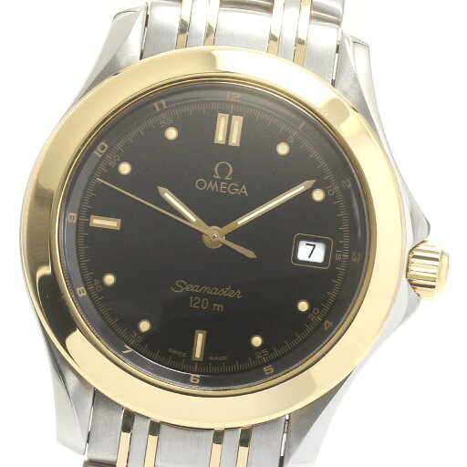 オメガ OMEGA 2311.50 シーマスター120 YGベゼル クォーツ メンズ 良品 _876531【中古】 オメガ OMEGA 2311.50 シーマスター120 YGベゼル クォーツ メンズ 良品 _876531【中古】
