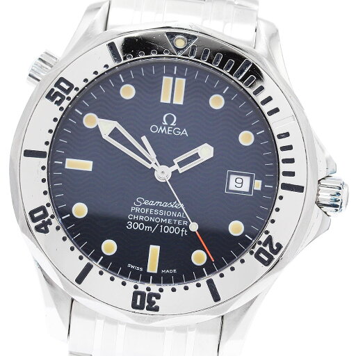 オメガ OMEGA 2532.80 シーマスター300 デイト 自動巻き メンズ 保証書付き_876023【中古】 オメガ OMEGA 2532.80 シーマスター300 デイト 自動巻き メンズ 保証書付き_876023【中古】