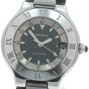 カルティエ CARTIER W10147U2 マスト 21 ヴァンテアン オートスカフ デイト 自動巻き ボーイズ _874351【中古】