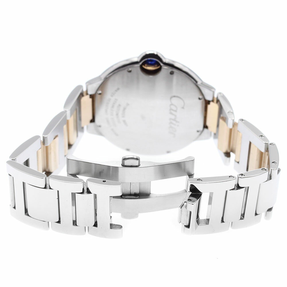 カルティエ CARTIER W6920032 バロンブルーLM 自動巻き メンズ 良品 _874649【中古】