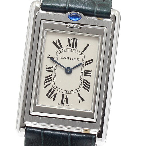 カルティエ CARTIER W1011258 タンクバスキュラントMM クォーツ メンズ _877040【中古】 カルティエ CARTIER W1011258 タンクバスキュラントMM クォーツ メンズ _877040【中古】