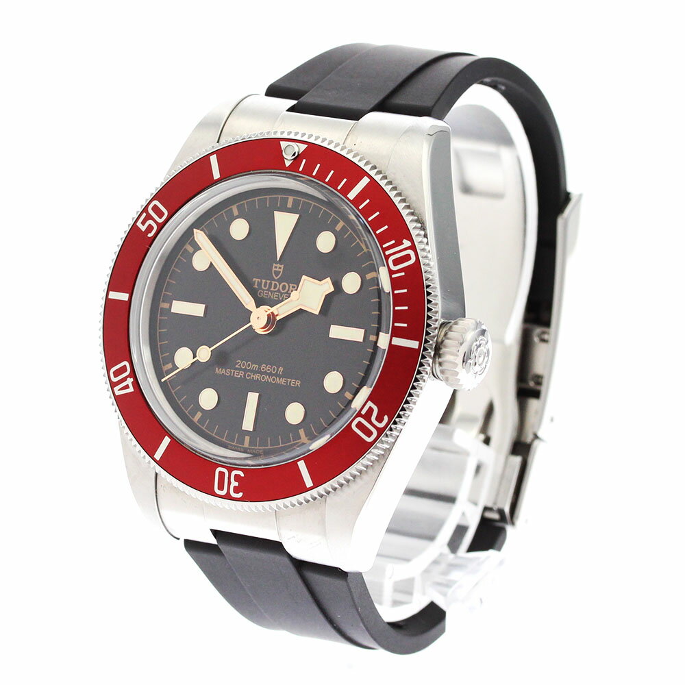 チュードル TUDOR 7941A1A0RU ブラックベイ レッドベゼル 自動巻き メンズ 美品 箱・保証書付き_879009【中古】