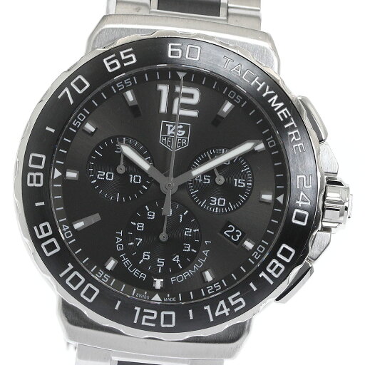 タグホイヤー TAG HEUER CAU1115.BA0869 フォーミュラ1 クロノグラフ クォーツ メンズ 良品 保証書付き_874613【ev10】【中古】 タグホイヤー TAG HEUER CAU1115.BA0869 フォーミュラ1 クロノグラフ クォーツ メンズ 良品 保証書付き_874613【ev10】【中古】