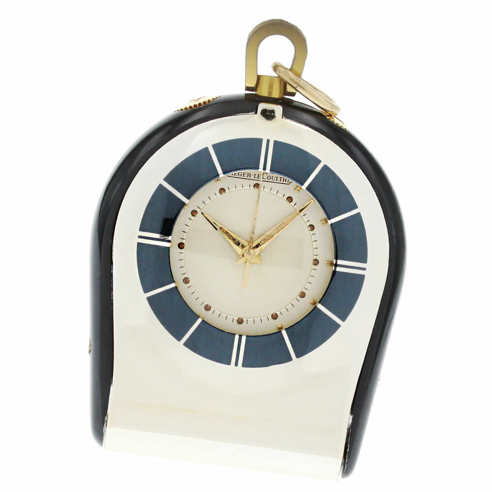 ジャガー・ルクルト JAEGER-LECOULTRE トラベルクロック アラーム 手巻き メンズ _868512【ev20】【中古】