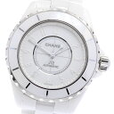 シャネル CHANEL H3443 J12 ホワイトファントム 自動巻き メンズ 良品 _877802【中古】