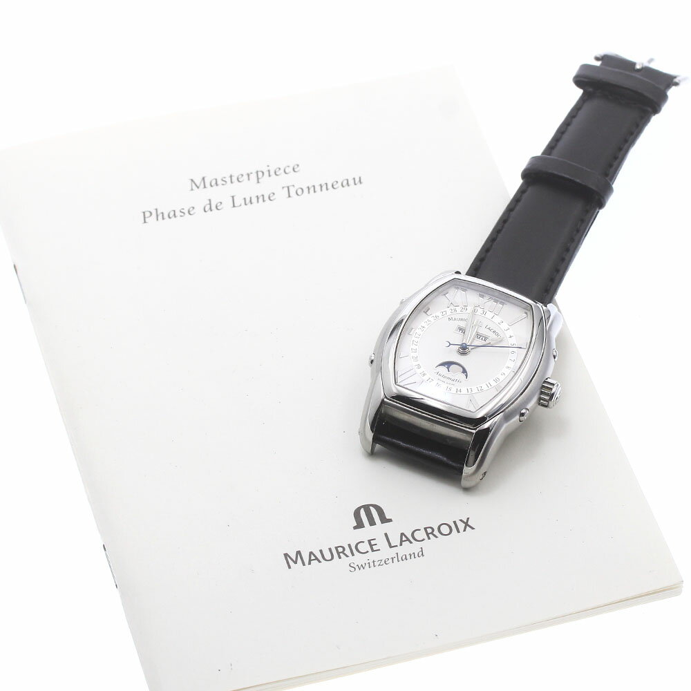 モーリスラクロア MAURICE LACROIX MP6439 マスターピース ムーンフェイズ 自動巻き メンズ _874563【中古】