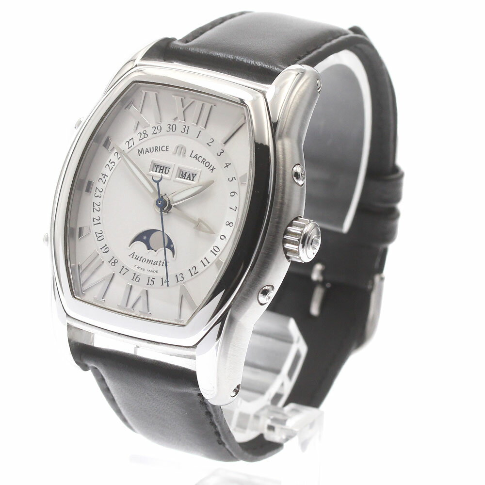 モーリスラクロア MAURICE LACROIX MP6439 マスターピース ムーンフェイズ 自動巻き メンズ _874563【中古】
