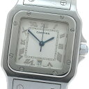 カルティエ CARTIER W20025D6 サントスガルベLM クォーツ メンズ _878212【中古】(2)