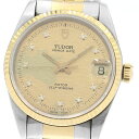 チュードル TUDOR 72033 プリンス オイスターデイト 10Pダイヤ cal.2824-2 自動巻き ボーイズ _879175【中古】