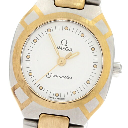 オメガ OMEGA シーマスター ポラリス クォーツ レディース _880678【中古】 オメガ OMEGA シーマスター ポラリス クォーツ レディース _880678【中古】