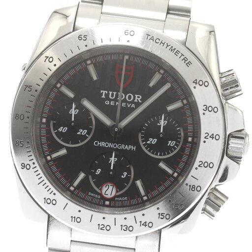 チュードル TUDOR 20300 スポーツライン クロノグラフ 自動巻き メンズ _868945【中古】 チュードル TUDOR 20300 スポーツライン クロノグラフ 自動巻き メンズ _868945【中古】