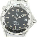 オメガ OMEGA 2552.80 シーマスター300 デイト 自動巻き ボーイズ 保証書付き_869997【中古】