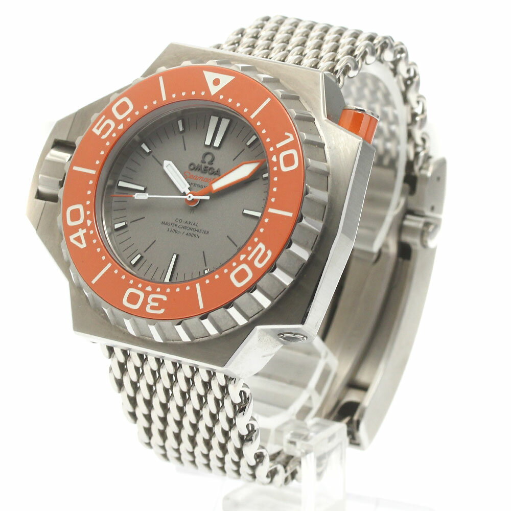 オメガ OMEGA 227.90.55.21.99.002 シーマスター プロプロフ 1200M コーアクシャル 自動巻き メンズ 良品 保証書付き_877734【中古】