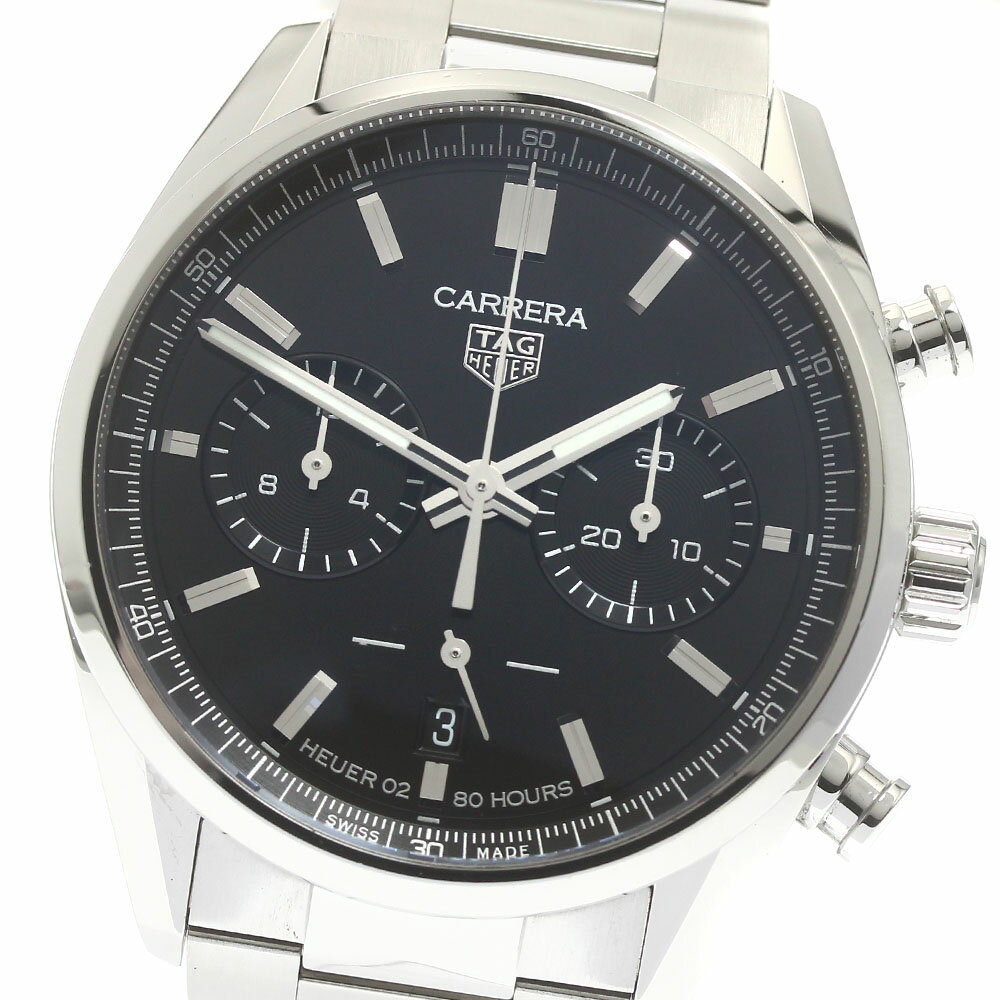 タグホイヤー TAG HEUER CBN2010 カレラ キャリバーホイヤー02 自動巻き メンズ _879044【中古】