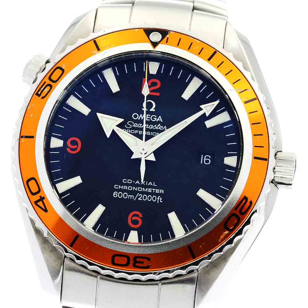 オメガ OMEGA 2208.50 シーマスター600 プラネットオーシャン デイト 自動巻き メンズ _863532【中古】
