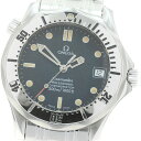 ベルト訳あり オメガ OMEGA 2552.80 シーマスター300 デイト 自動巻き ボーイズ _871827【中古】