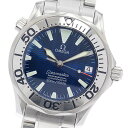 オメガ OMEGA 2253.80 シーマスター300 デイト 自動巻き ボーイズ 保証書付き_878694【中古】