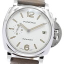 パネライ PANERAI PAM01043 ルミノール ドゥエ 自動巻き ボーイズ 極美品 保証書付き_877735【中古】
