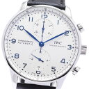 IWC IWC SCHAFFHAUSEN IW371446 ポルトギーゼ クロノグラフ 自動巻き メンズ 良品 保証書付き_879155【中古】